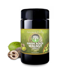 Green Black Walnut Hull