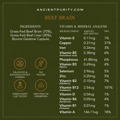 Brain (Beef) Grass-Fed UK