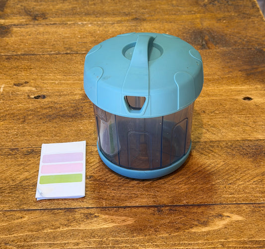 Supplement Organiser | With labels