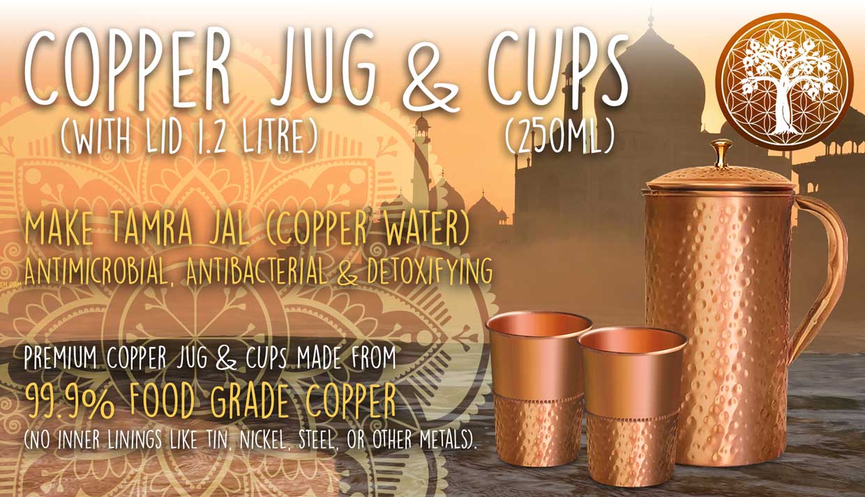 Copper Jug | Cups