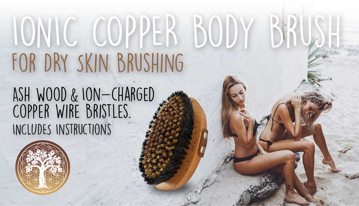Body Brush | Ionic Copper