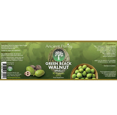 Green Black Walnut Hull