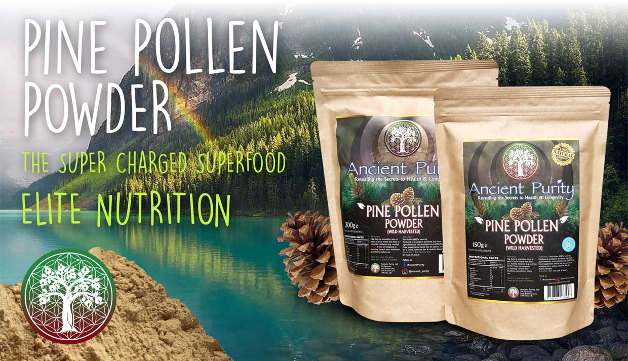 Pine Pollen Powder (Ultimate Superfood) | Ancient Purity