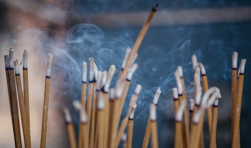 brass incense holder