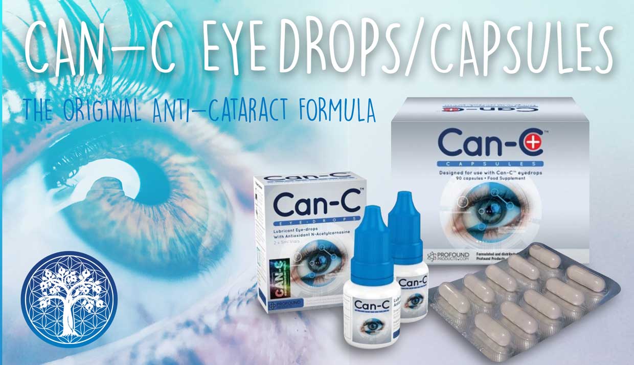 Can-C Eye Drops - 3 Pack