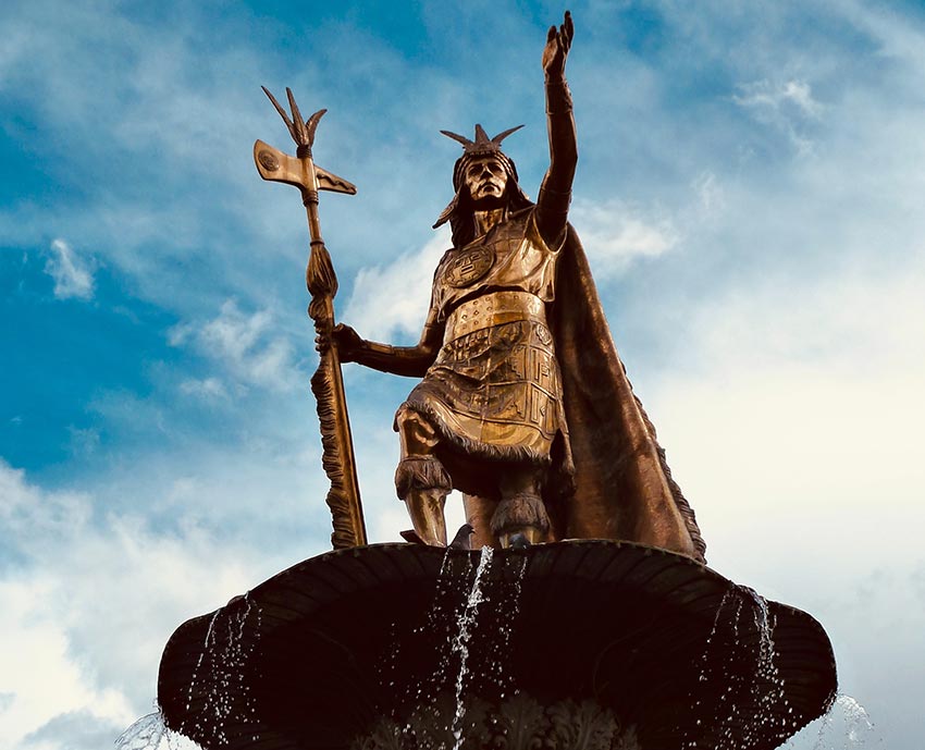 Statue Inca Warrior